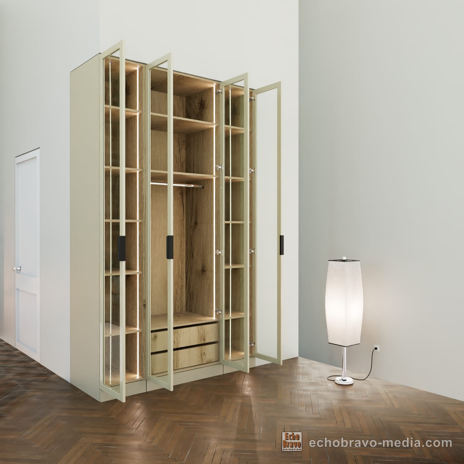 ILOR, LED Wardrobe Visualization (5/6)